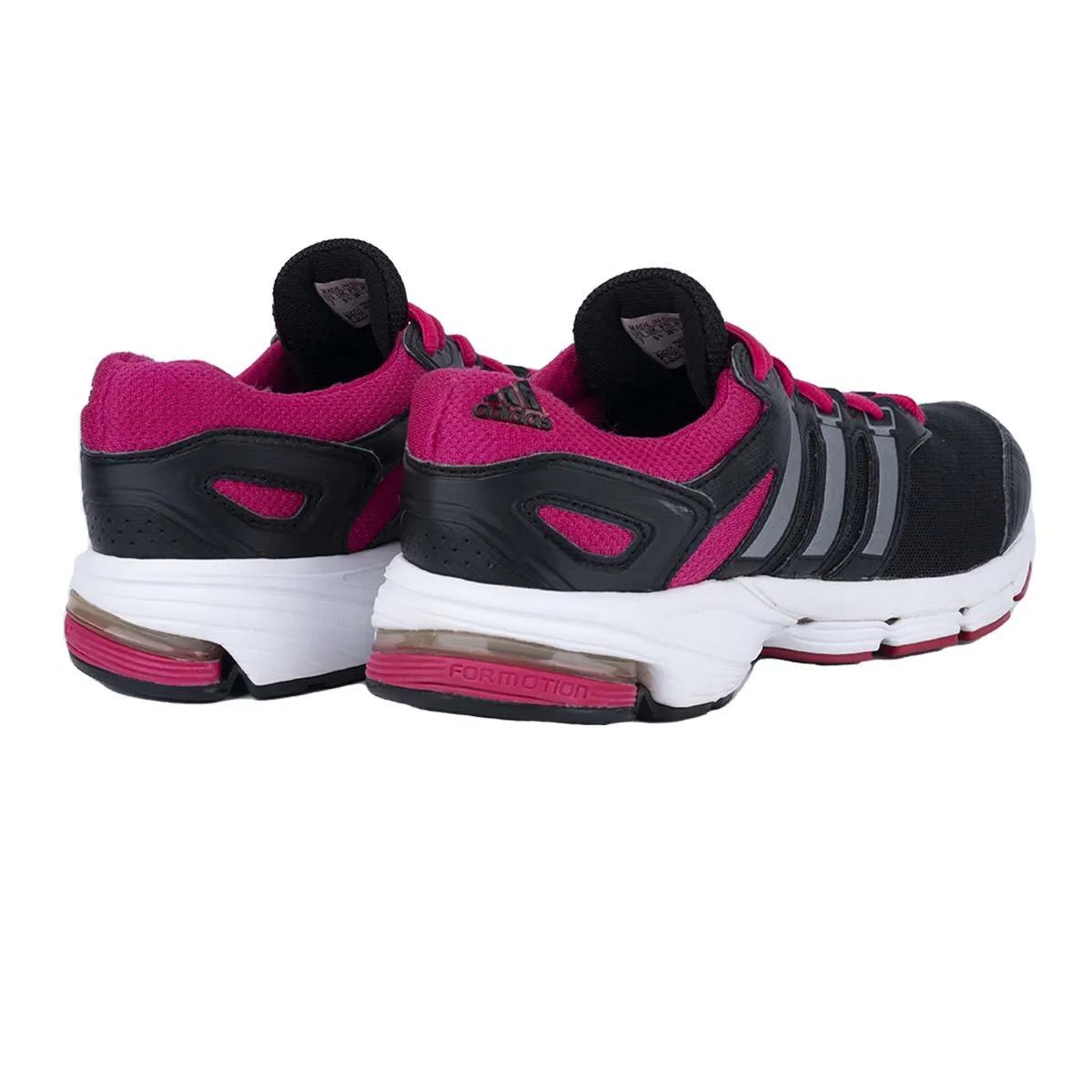 Adidas Lightster Cush Sport Shoes Fabric Black Colour For Women