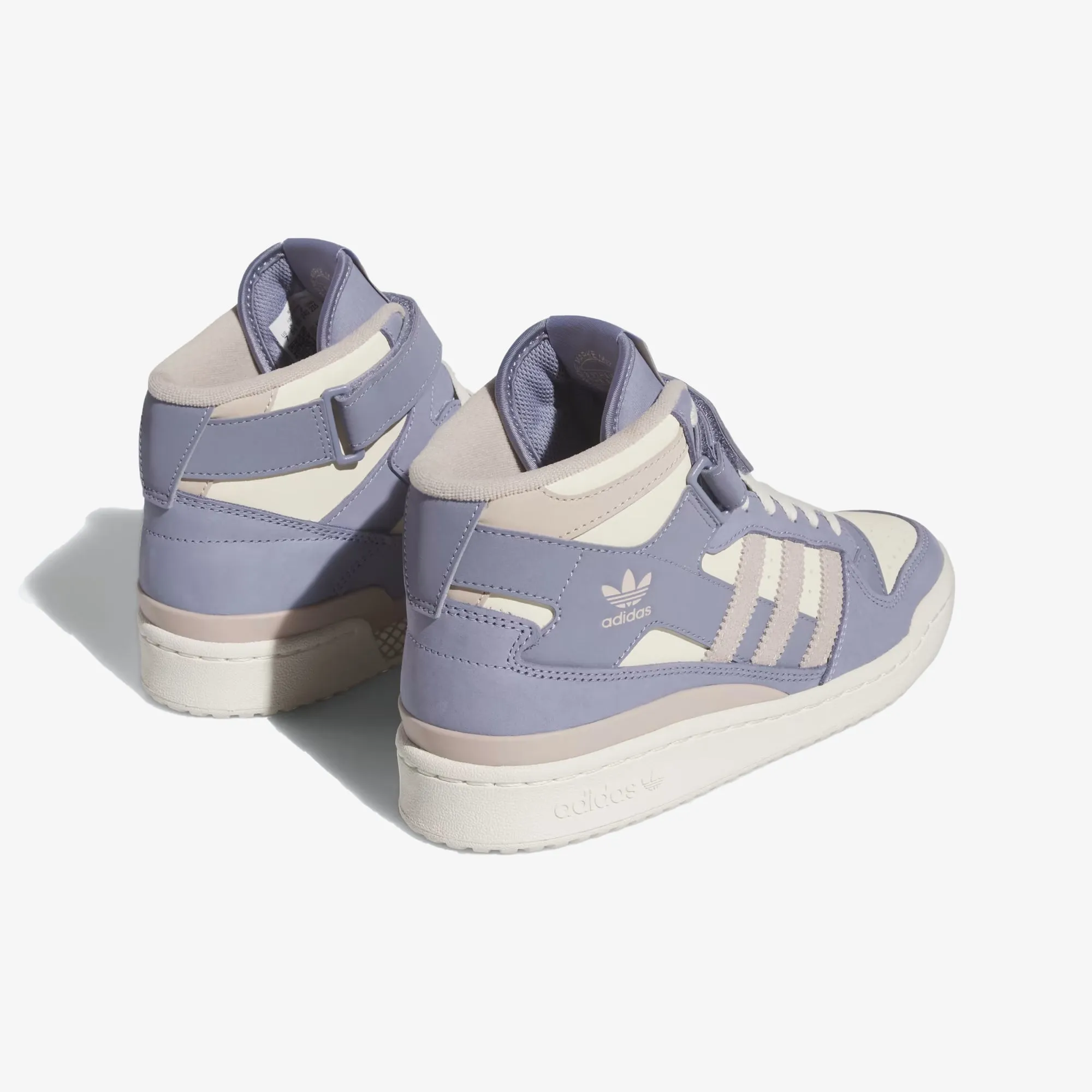 Adidas Originals | WMN'S FORUM MID TENNIS  { SILVER VIOLET/WONDER TAUPE/WHITE