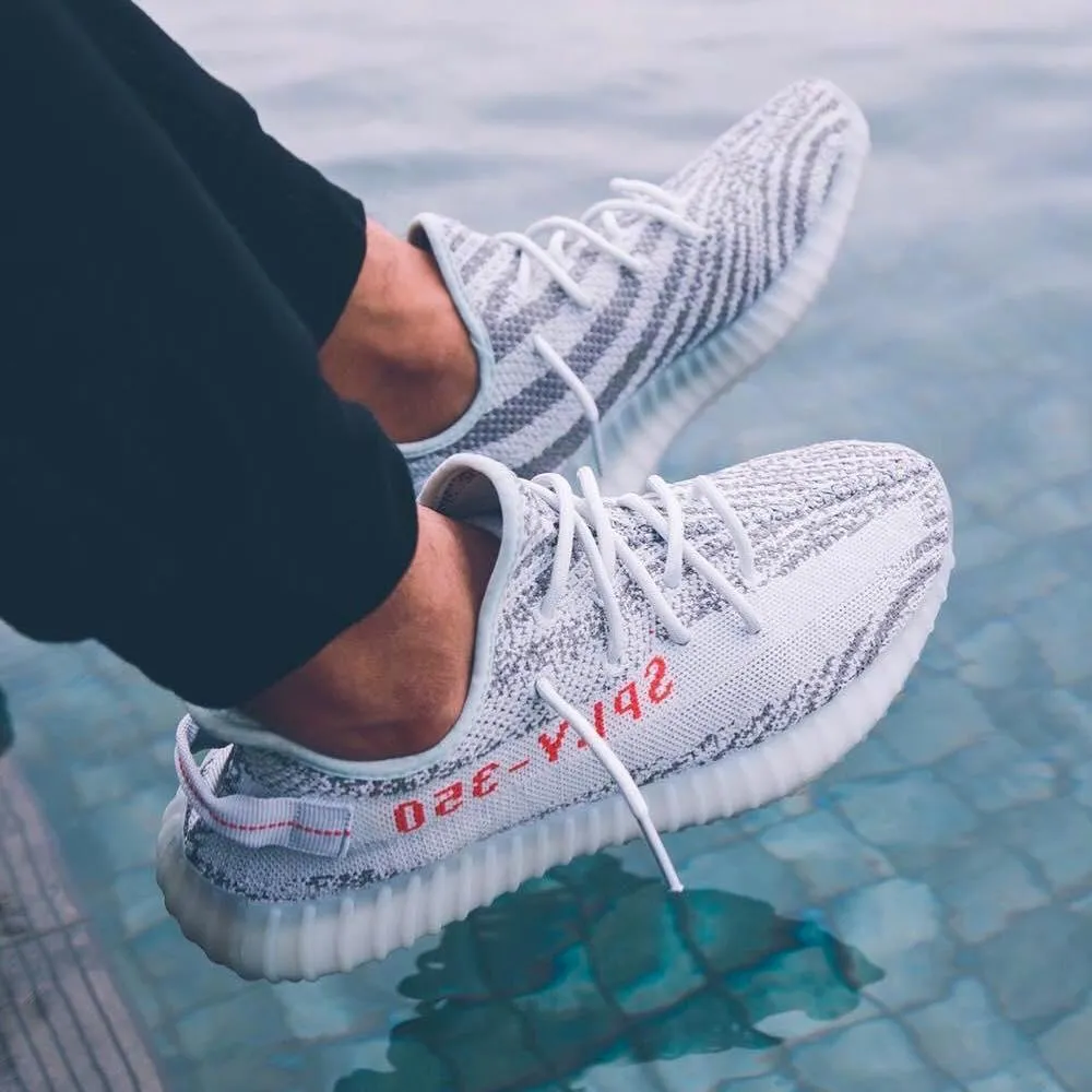 ADIDAS ORIGINALS YEEZY BOOST 350 V2 BLUE TINT