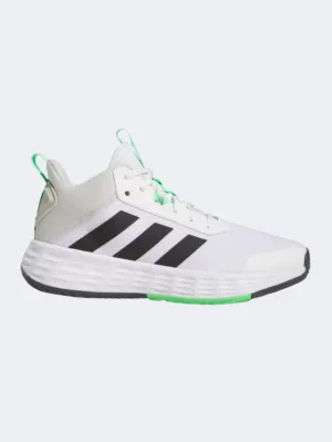 Adidas Own The Game 2 Men Basketball Shoes White/Black/Green