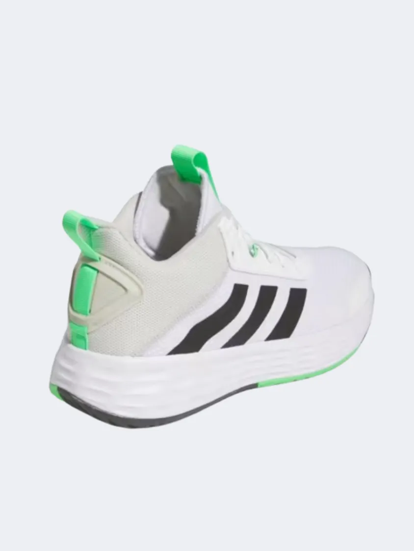 Adidas Own The Game 2 Men Basketball Shoes White/Black/Green