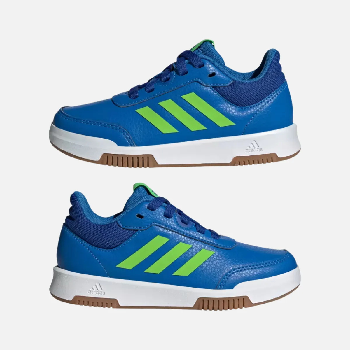 Adidas Tensaur Sport Training Lace Kids Unisex (8-16 YEAR) -Bright Royal/Lucid Lime/Royal Blue