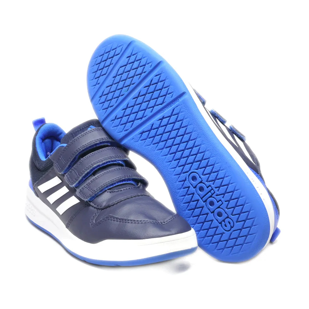 Adidas Tensaurus C Low-Top Sneakers Leather Blue Colour For Women