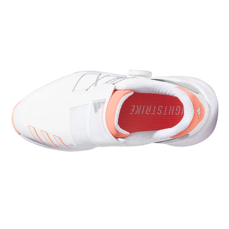 ADIDAS ZG23 BOA Women's Spiked Shoes (White/Coral/Silver)