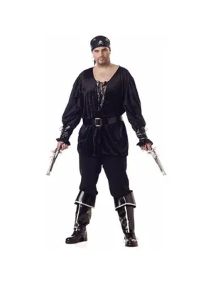 Adult Plus Size Blackheart Pirate Costume