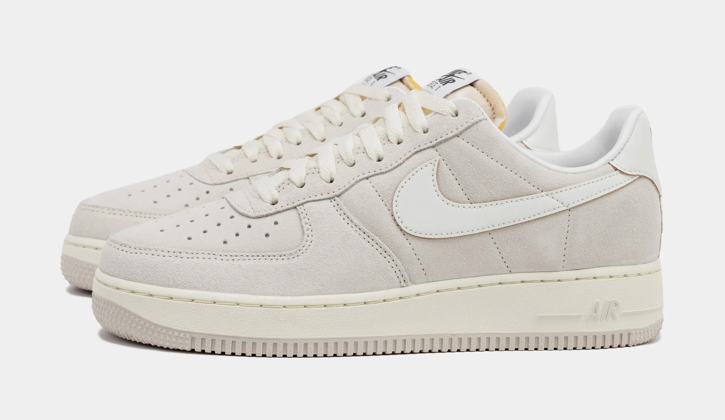 Air Force 1 Low Athletic Department Mens Basketball Shoes (Light Orewood Brown/Coconut Milk/Deep Jungle/Sail)