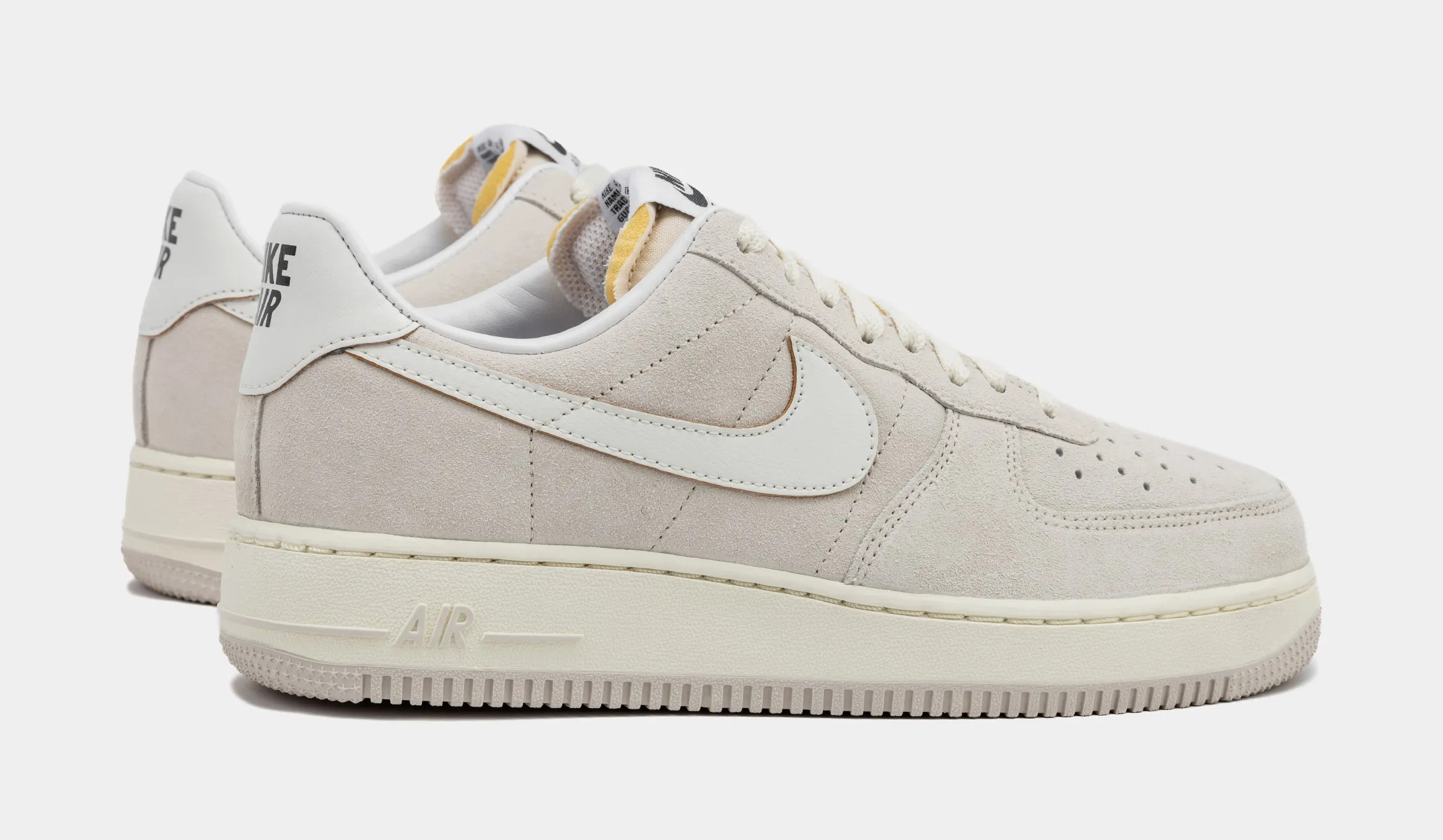 Air Force 1 Low Athletic Department Mens Basketball Shoes (Light Orewood Brown/Coconut Milk/Deep Jungle/Sail)