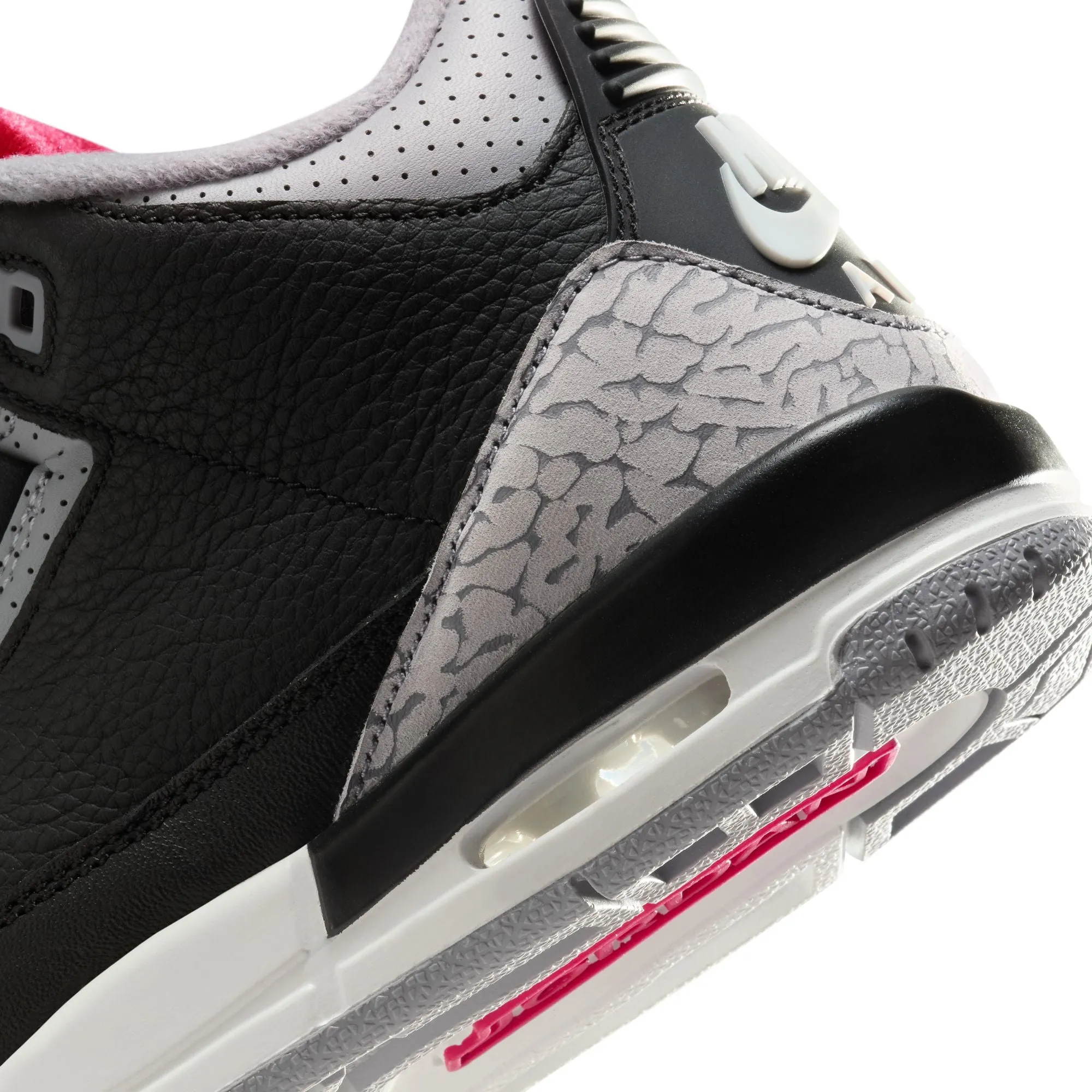 Air Jordan 3 Kids Retro OG "Black Cement Reimagined" Shoes