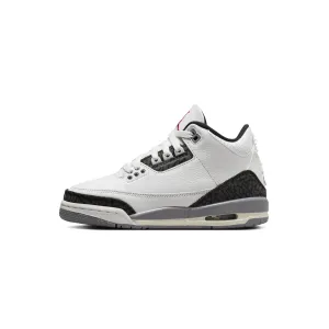 Air Jordan 3 Kids Retro "Cement Grey" Shoes