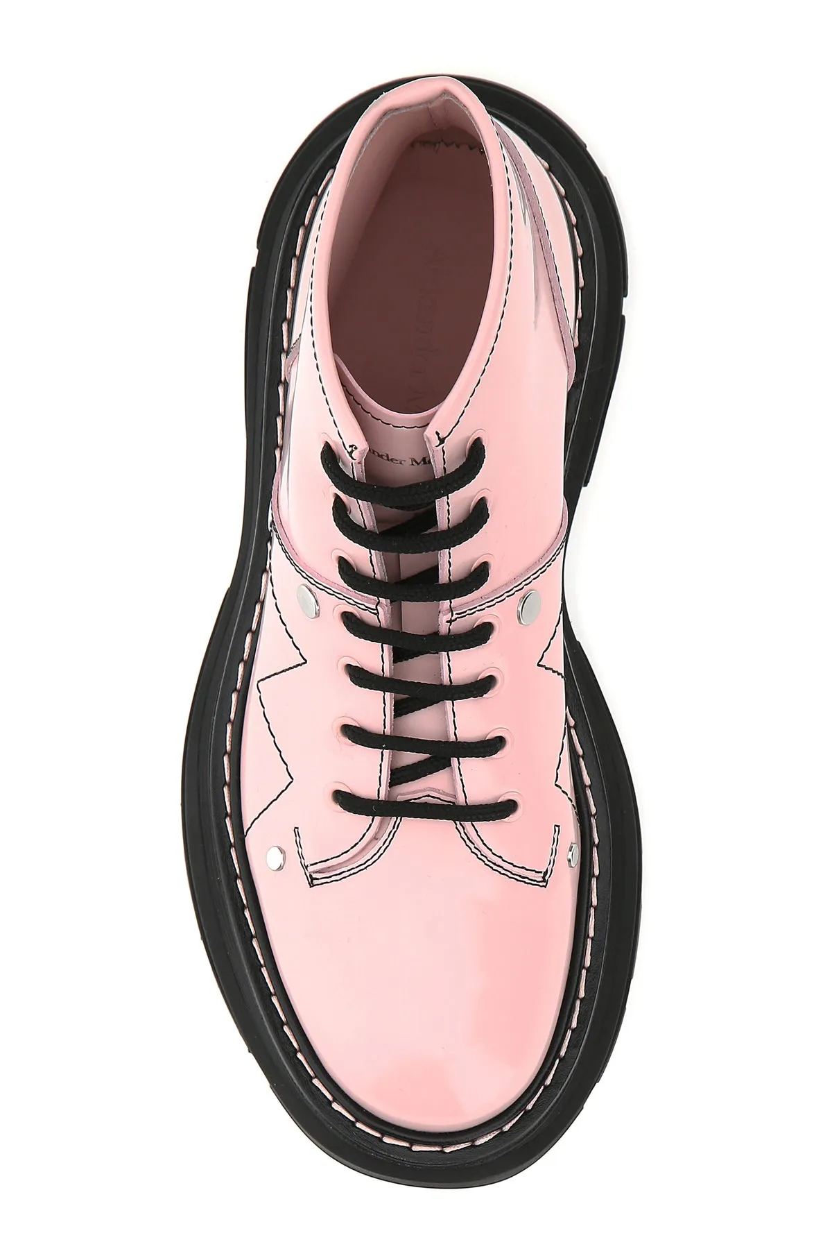 Alexander McQueen Lace-Up Ankle Boots