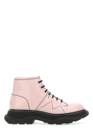 Alexander McQueen Lace-Up Ankle Boots