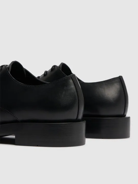 Ann Demeulemeester   35mm Dex leather lace-up shoes 