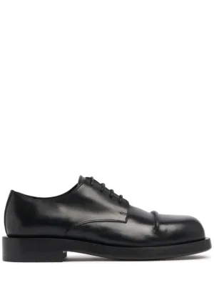 Ann Demeulemeester   35mm Dex leather lace-up shoes 