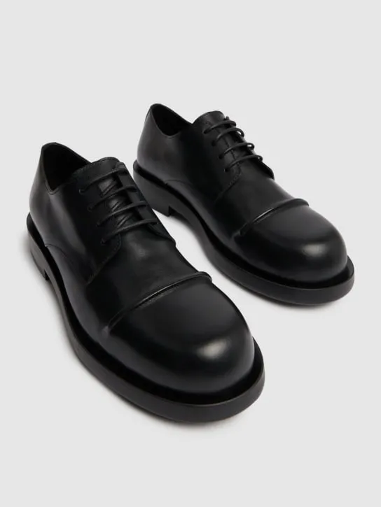 Ann Demeulemeester   35mm Dex leather lace-up shoes 