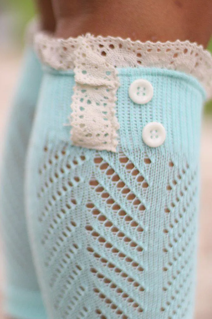 Aqua Boot Cuffs