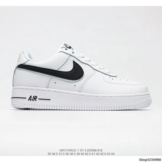 Authentic original Air Force 1 Low low-top versatile casual sports shoes Women's size 36-39 white red