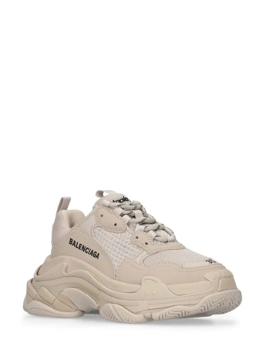 Balenciaga   60mm Triple S faux leather sneakers 