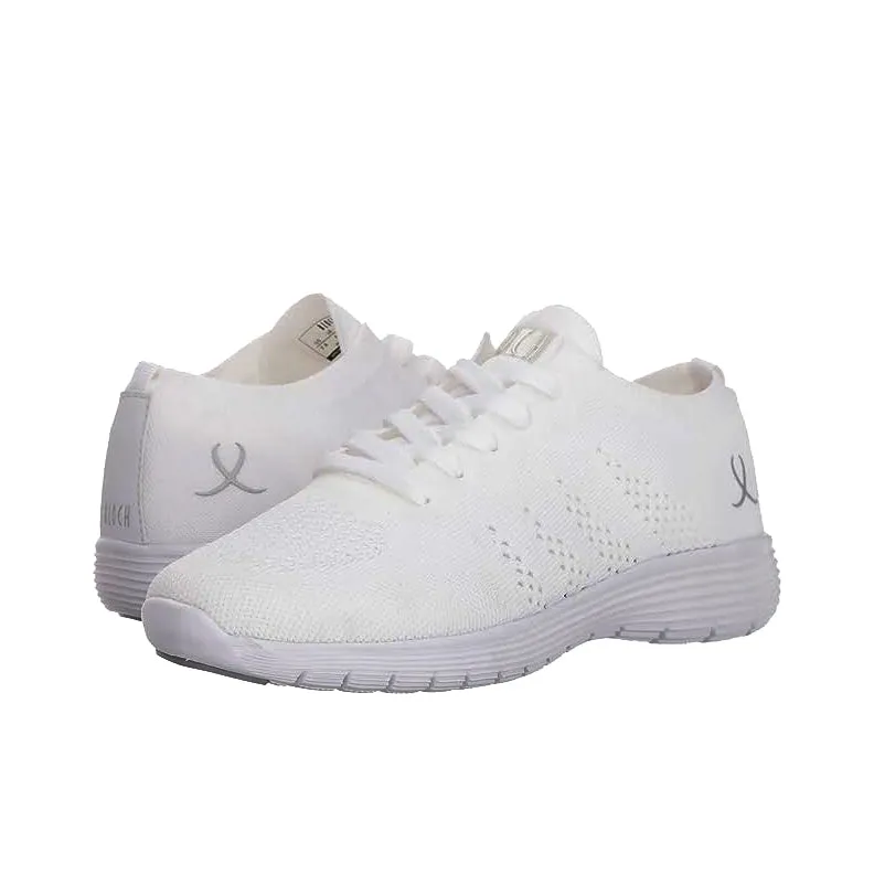 Bloch:  Omnia Dance Sneaker  | All WHITE: Full Rubber Sole