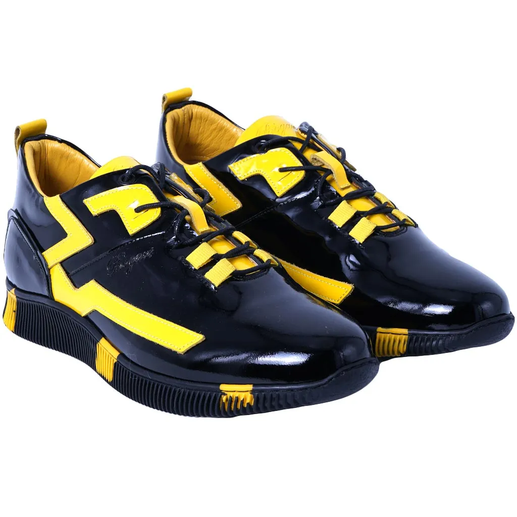 Bogart Man Patent Fashion Sneaker