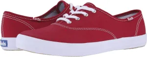 Champion Canvas Lace-Up Keds, Ribbon Red