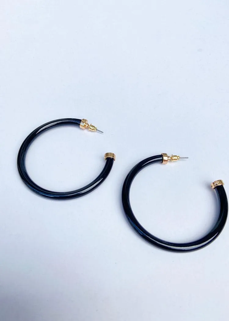 Coated Hoops - Black