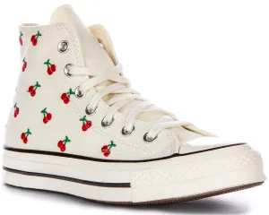 Converse A08863C In White Red For Women