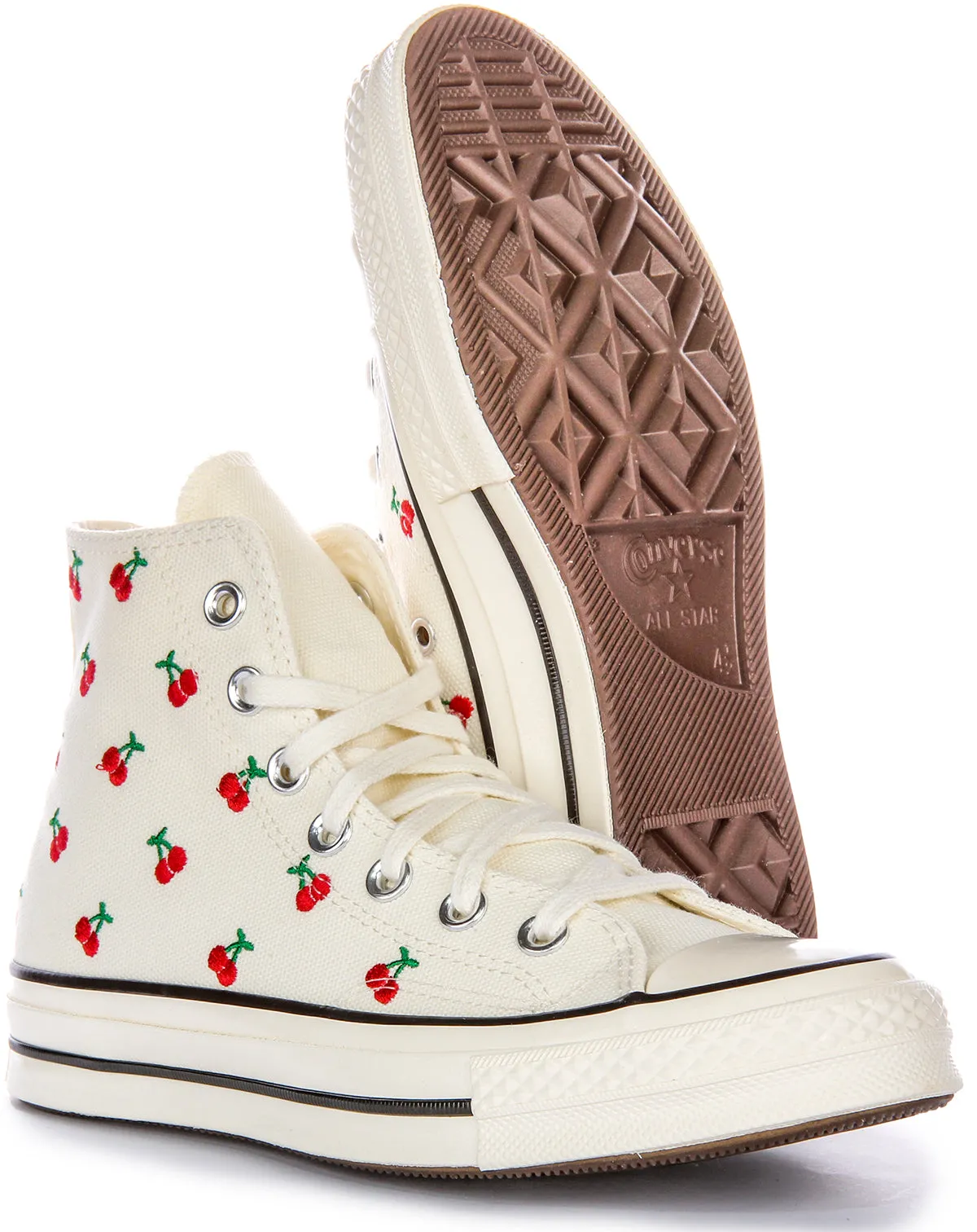 Converse A08863C In White Red For Women