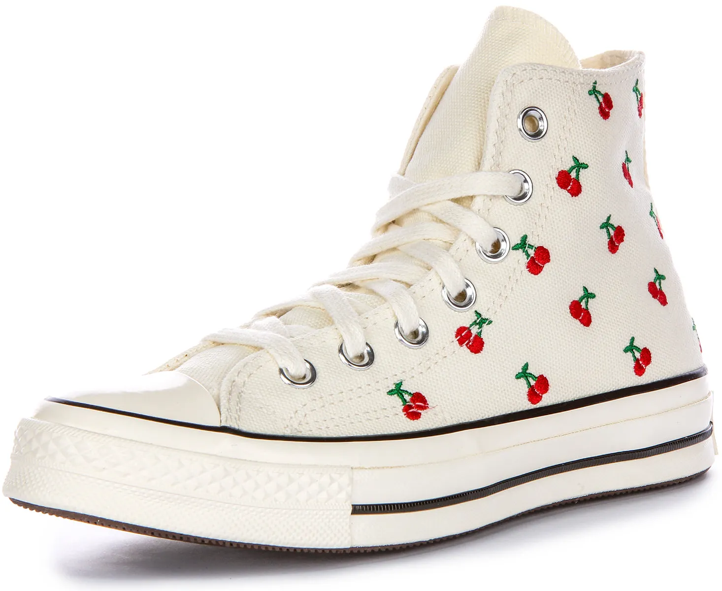 Converse A08863C In White Red For Women