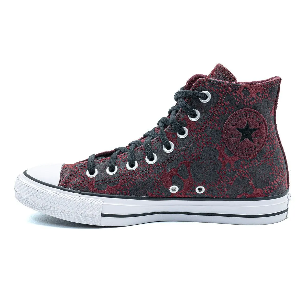 Converse Chuck Taylor All Star Hi Material Pack High-Top Sneakers Leather Red Colour For Women