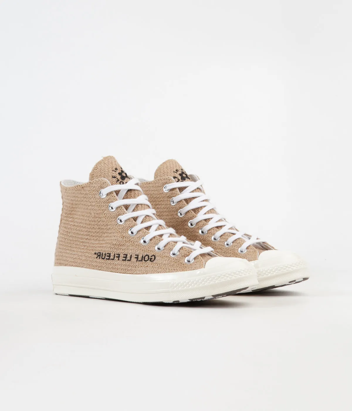 Converse Golf Le Fleur Chuck 70's Hi Shoes - Curry / Egret / Black