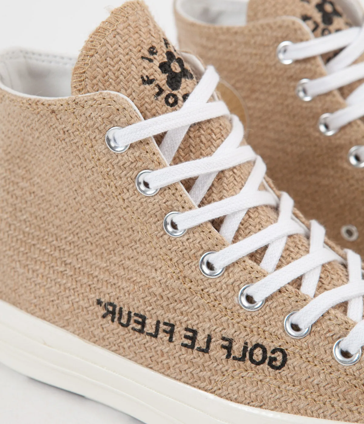 Converse Golf Le Fleur Chuck 70's Hi Shoes - Curry / Egret / Black