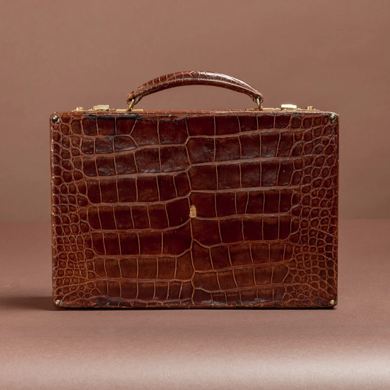 Crocodile Skin Jewellery Case