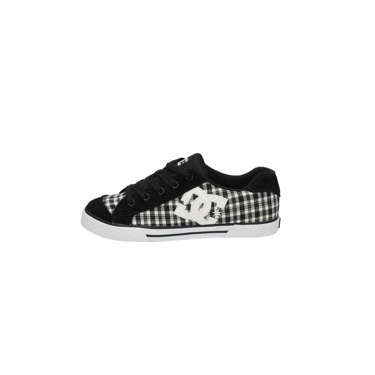 Dc Chelsea Low-Top Sneakers Fabric Black Colour For Women