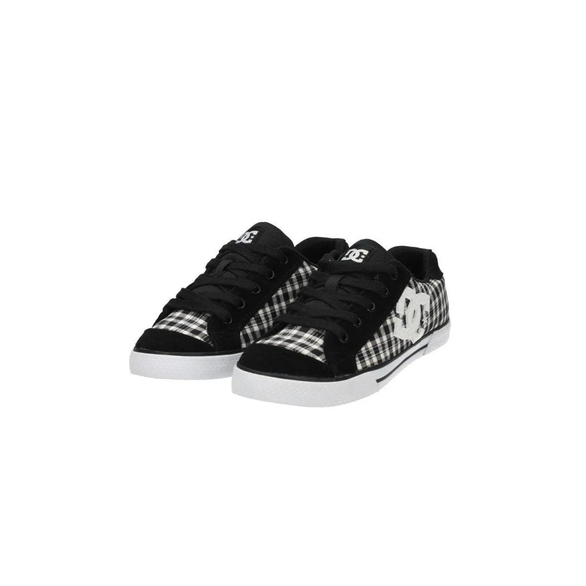 Dc Chelsea Low-Top Sneakers Fabric Black Colour For Women