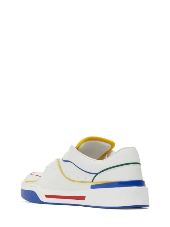 Dolce&amp;Gabbana   New Roma leather low top sneakers 