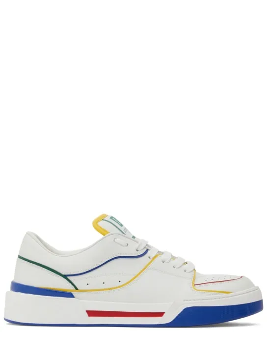 Dolce&amp;Gabbana   New Roma leather low top sneakers 