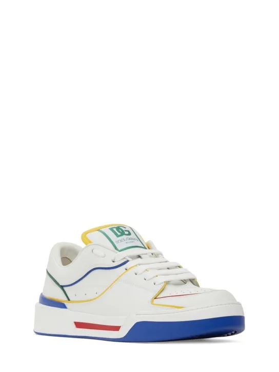 Dolce&amp;Gabbana   New Roma leather low top sneakers 