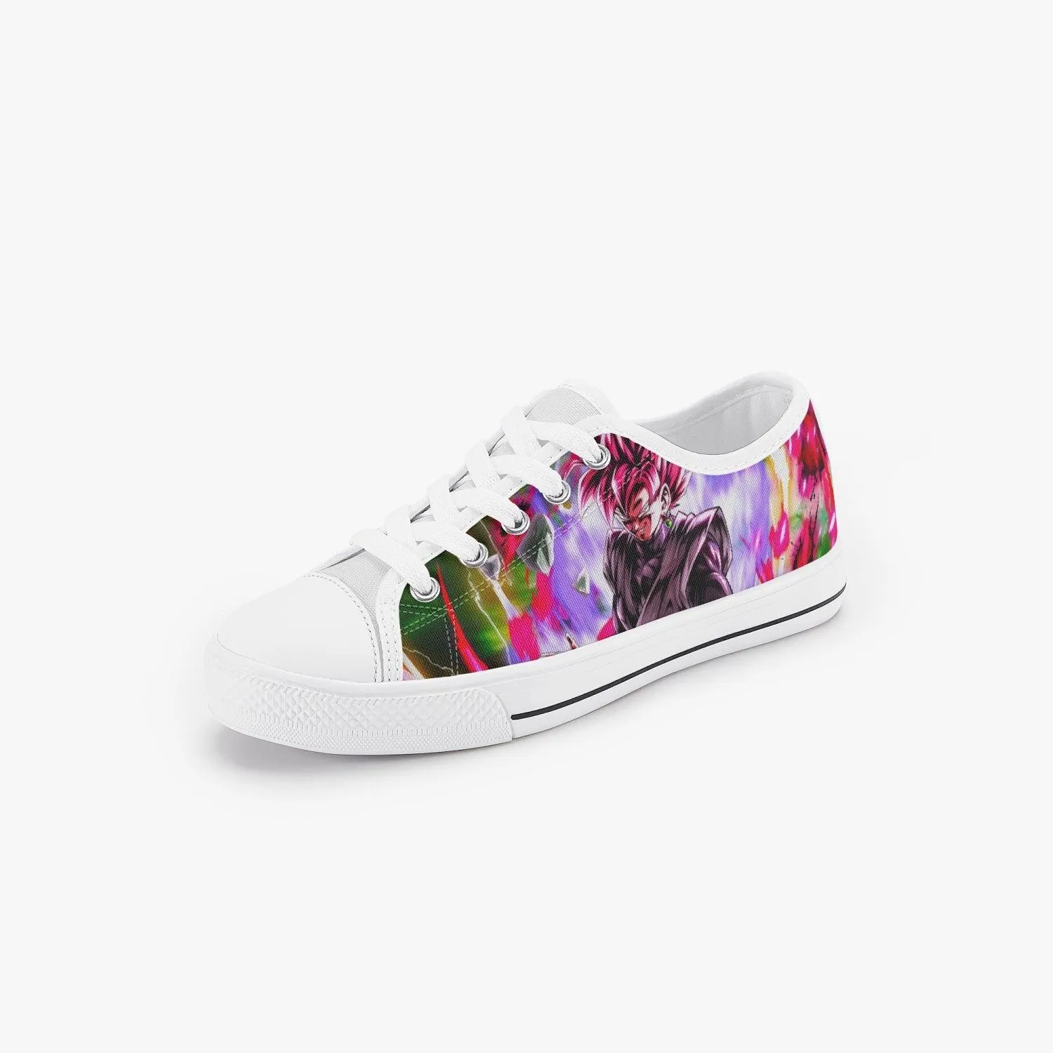 Dragonball Z Goku Black Kids A-Star Low Anime Shoes