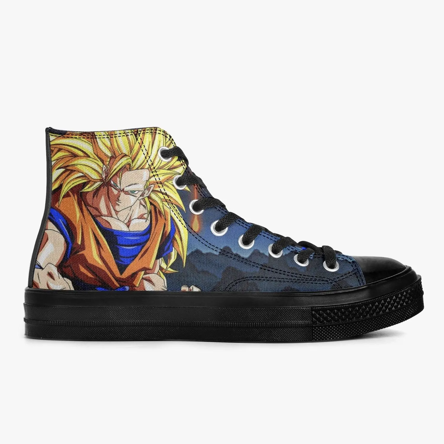 Dragonball Z Super Saiyan Goku A-Star High Anime Shoes