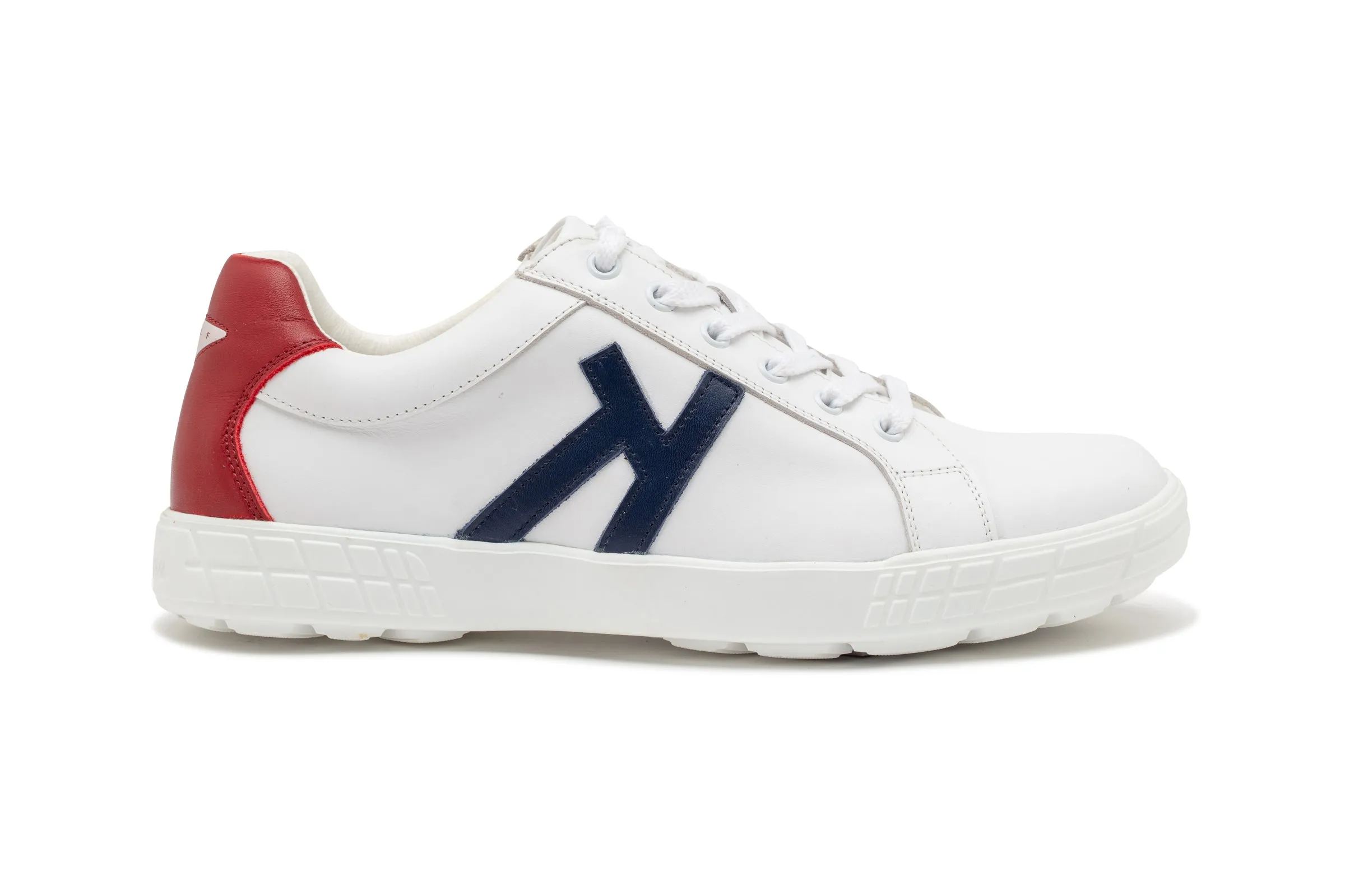 Drive 07   White|Red   Men's Golf Shoes   D007 02