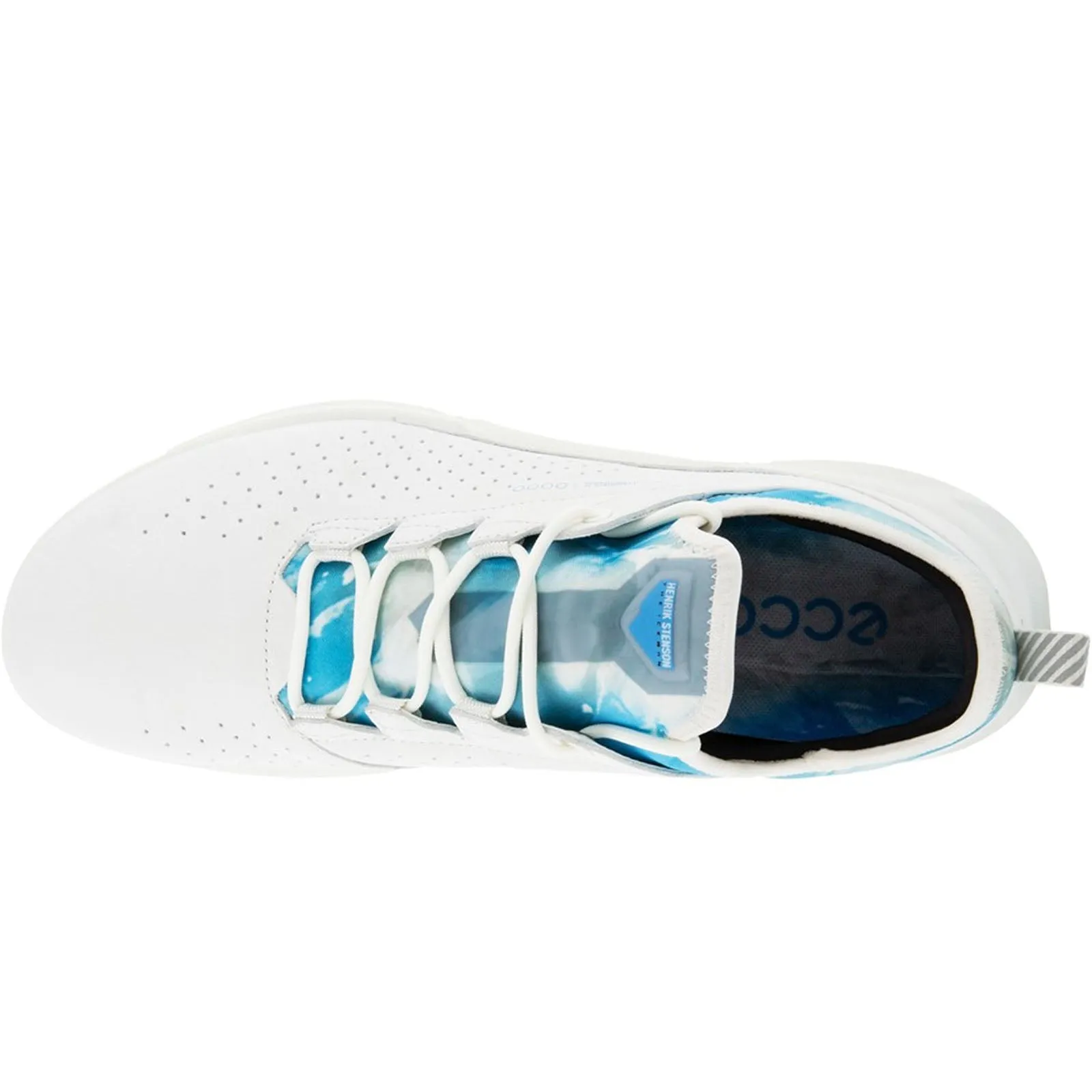 ECCO Mens Biom C4 GORE-TEX Leather Golf Trainers - White