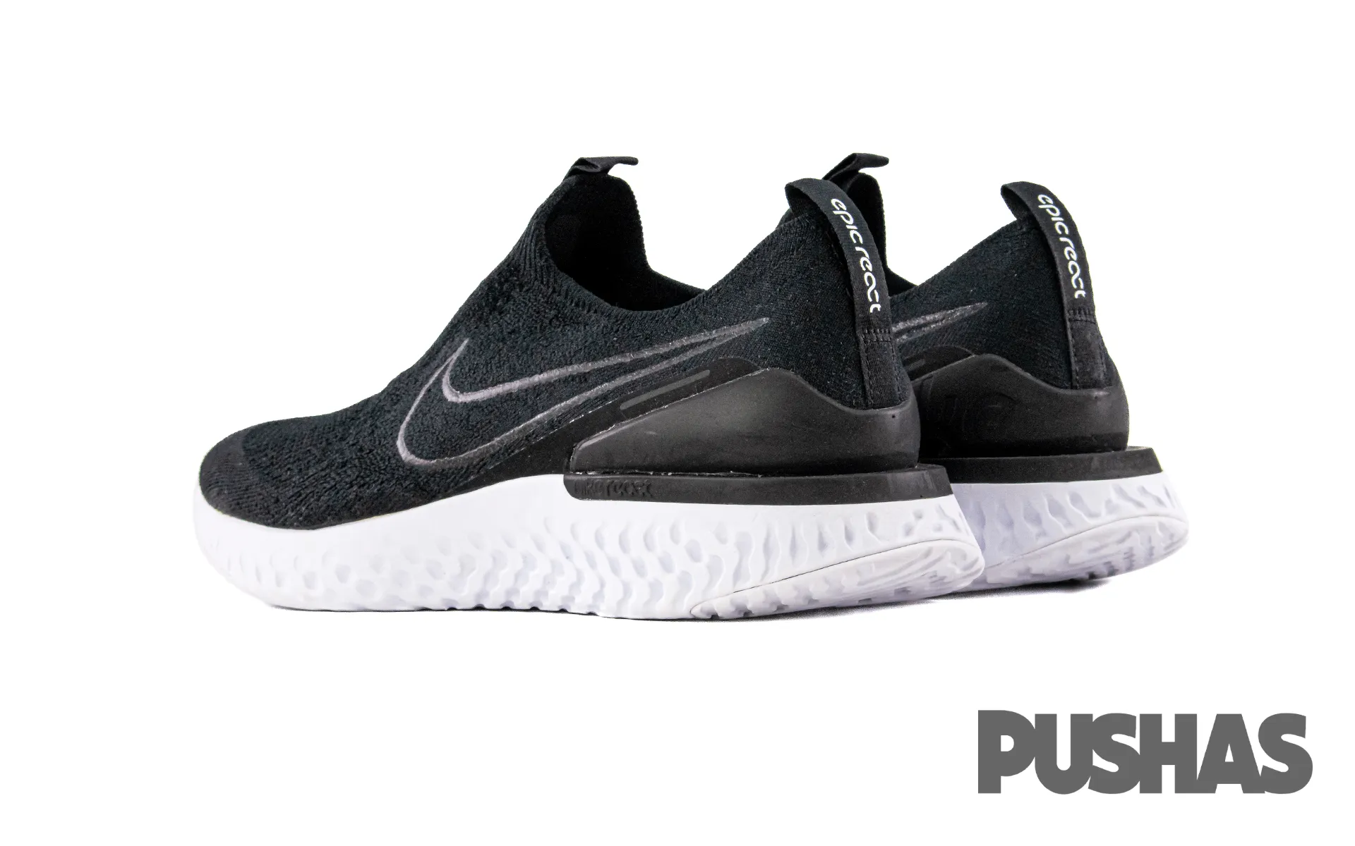 Epic Phantom React Flyknit 'Black White' (2019)