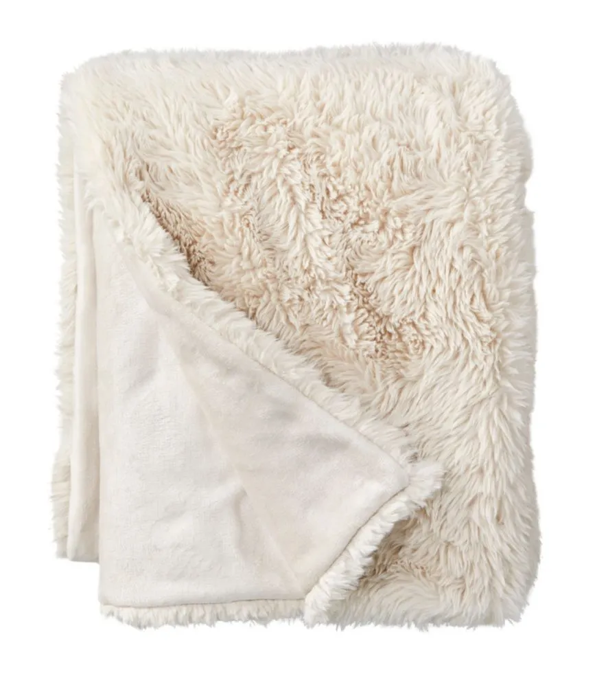 Faux Fur Throw