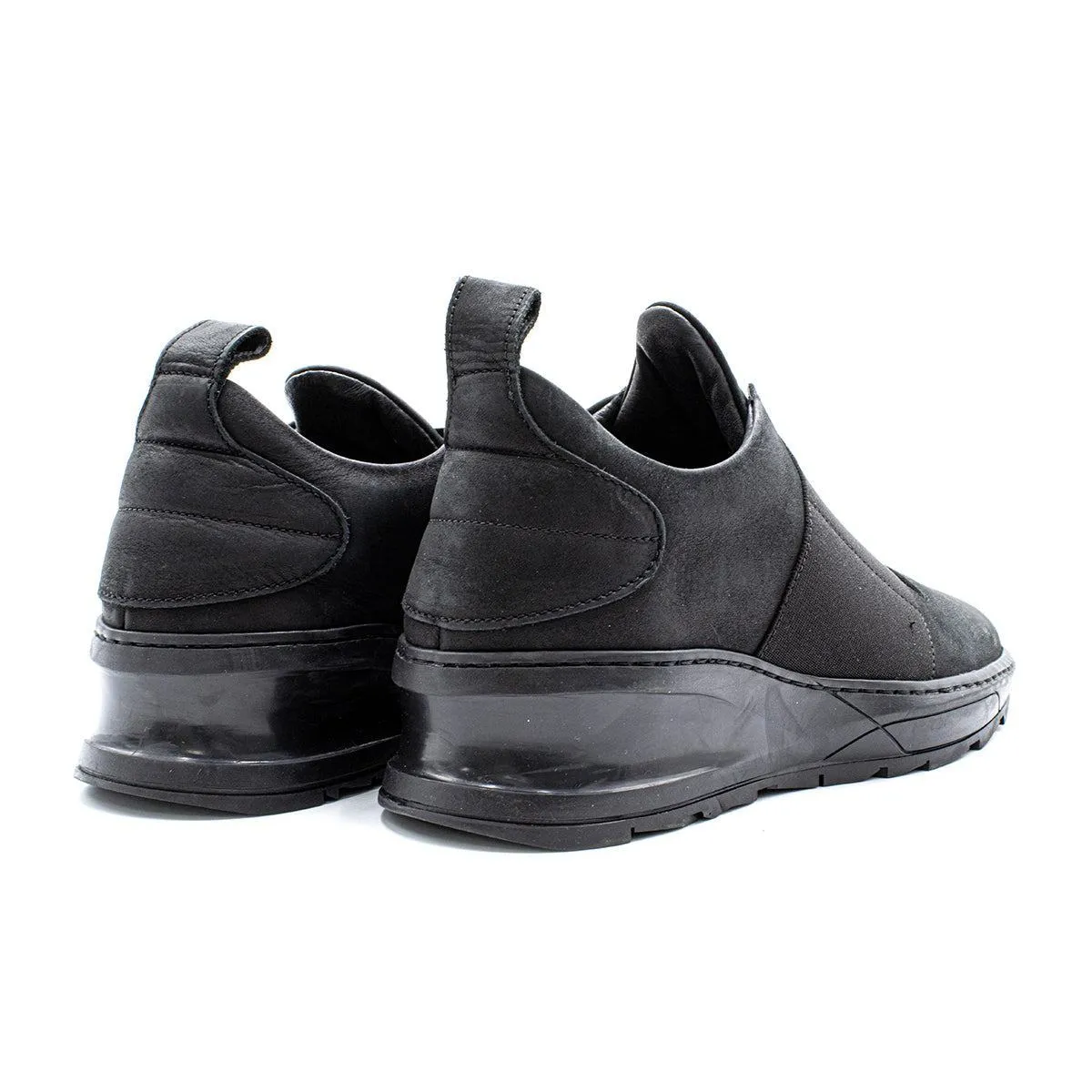 Filling Pieces Lifestyle Low-Top Sneakers Leather Black Colour For Women