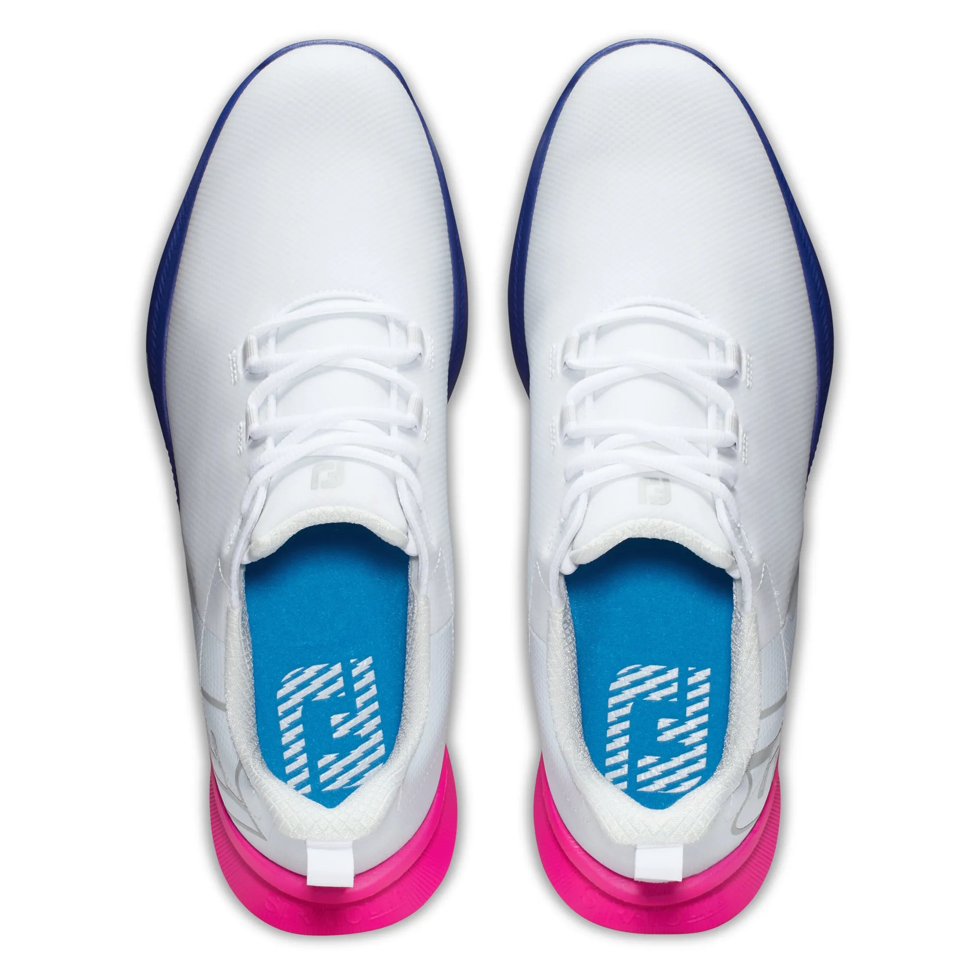 FootJoy Fuel Men's Golf Shoes 55455 - White/Pink/Blue (Previous Season Style)