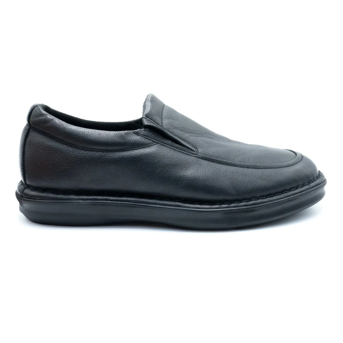 Frau Fx Slip On Loafers Leather Black Colour For Men