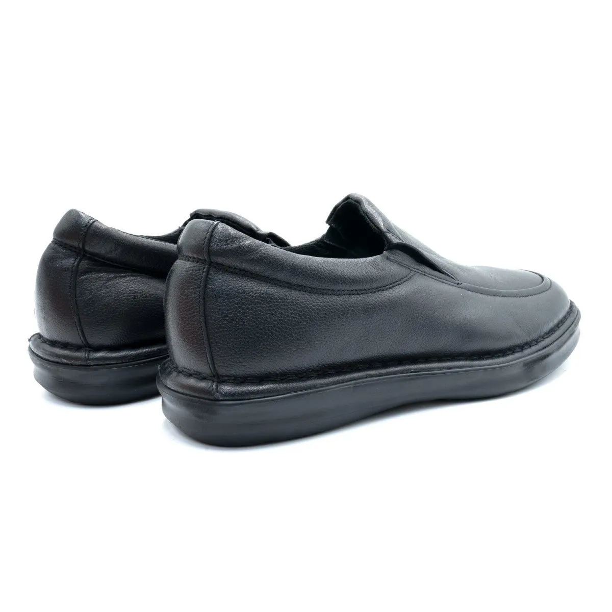 Frau Fx Slip On Loafers Leather Black Colour For Men