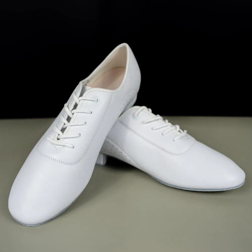 Jacob Men’s Ballroom Latin White Dance Shoes