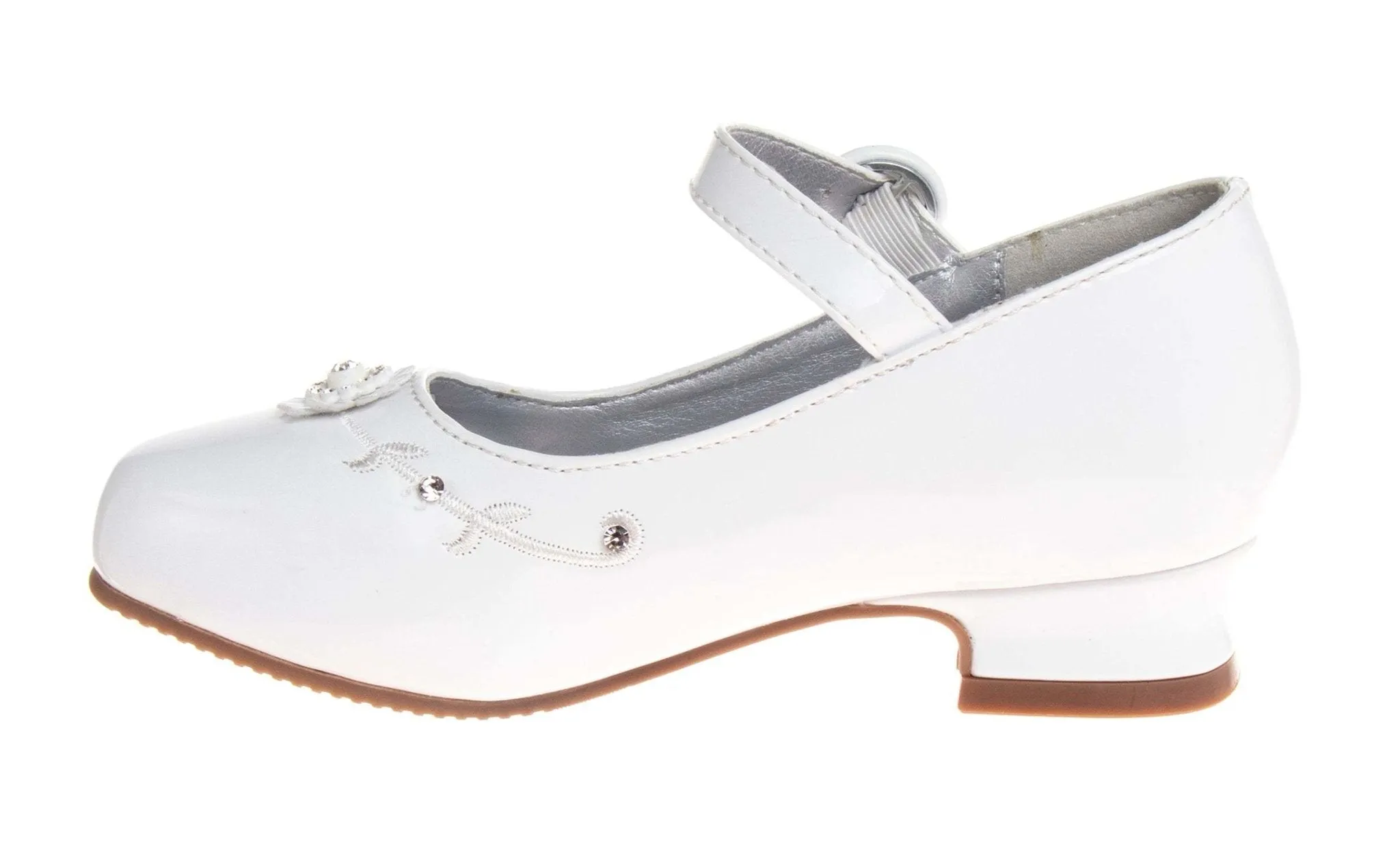 Josmo Girls White Dress Shoes (Little Kid/Youth)