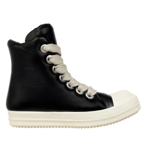 JUMBOLACED LACEUP<br>PADDED HIGH TOP SNEAKERS